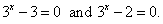 Solution of Exponential Equation