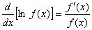 Derivatives of Logarithmic Function 2 