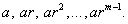 Geometric Progressions