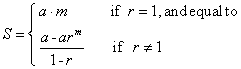 Geometric Progressions example