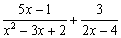 Adding and Subtracting Example