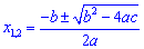 Factor a quadric trinomial