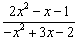 Rational Expressions Example