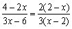 Rational Expressions Solution