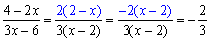 Rational Expressions Solution