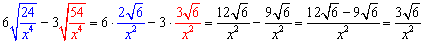 Radicals with Fractions