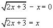 Equation with one radical Step 1