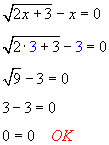 Equation with one radical Step 4