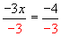 Linear Equation parentheses