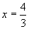 Linear Equation parentheses