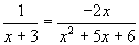 Linear Equation Example