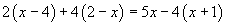 Linear Equation Example
