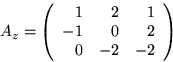 Cramer's Rule solution