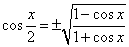 Half Angle Identity