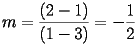 Two Point Form equation