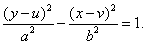Vertical oriented hyperbola