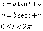 Parametric Equations