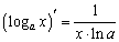 Derivatives of Exp and Log Functions