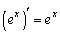 Derivatives of Exp and Log Functions