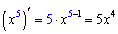 Derivatives of Polynomials Example