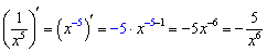 Derivatives of Polynomials Example