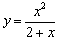 Quotient Rule Example