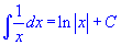 Integration Formula 7