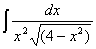 Trigonometric Substitutions example