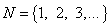 natural numbers