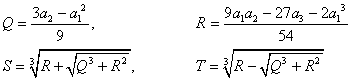 solutions of cubic eqation