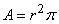 Area of a circle