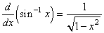 Common Derivative formula