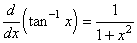 Common Derivative formula