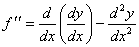 Higher-order Derivatives