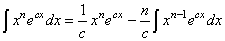 Integral of Exponential Function