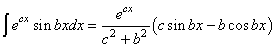 Integral of Exponential Function