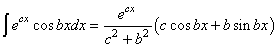 Integral of Exponential Function