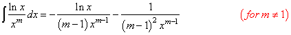 Integral of Logarithmic Function