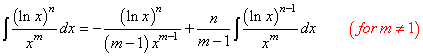 Integral of Logarithmic Function