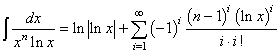 Integral of Logarithmic Function