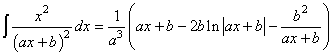 Integral of Rational Function
