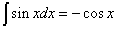 Integral of Trigonometric Function