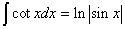 Integral of Trigonometric Function