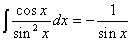 Integral of Trigonometric Function