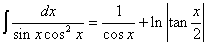 Integral of Trigonometric Function