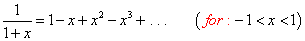 special power series formula