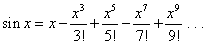 special power series formula