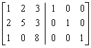 Inverse of 3 x 3 matrices
