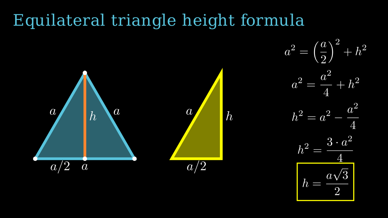Perimeter Formula Of Equilateral Triangle